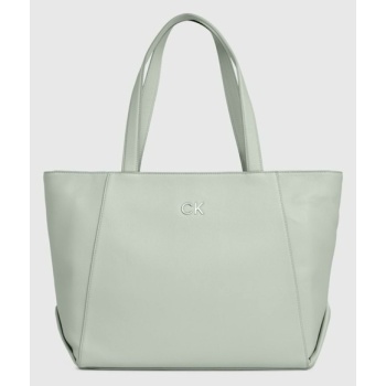 calvin klein handbag grey 100% polyurethane σε προσφορά