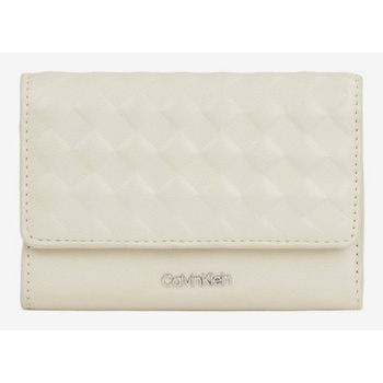 calvin klein wallet white 51% recycled polyester, 49% σε προσφορά