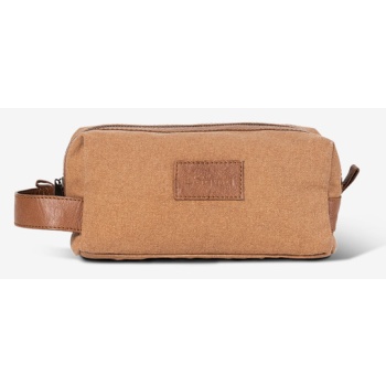 bagind hygi tramp cosmetic bag brown genuine leather σε προσφορά