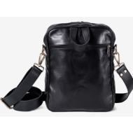 bagind journal sirius cross body bag black genuine leather