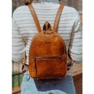 bagind mini backpack brown genuine leather