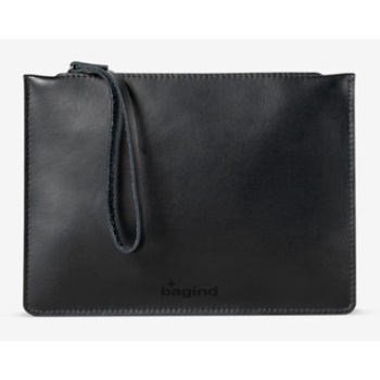 bagind fiesta sirius clutch bag black genuine leather