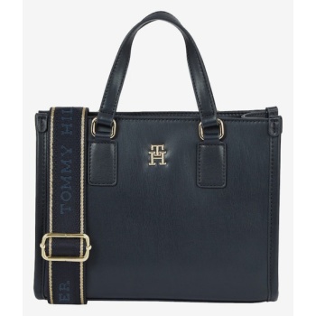 tommy hilfiger handbag blue 100% polyurethane σε προσφορά