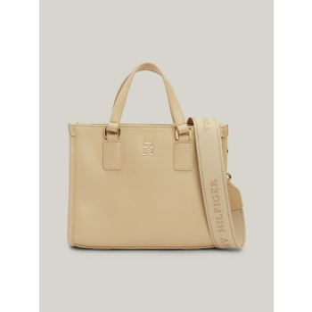 tommy hilfiger handbag beige 100% polyurethane σε προσφορά