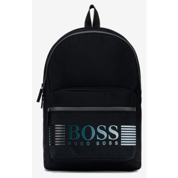 boss pixel backpack black 100% polyamide σε προσφορά