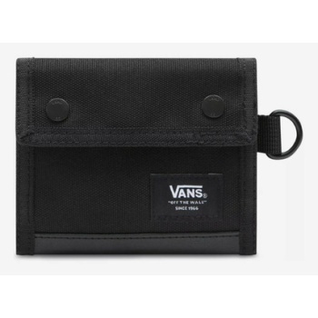 vans kent trifold wallet black outer part - 100% polyester σε προσφορά