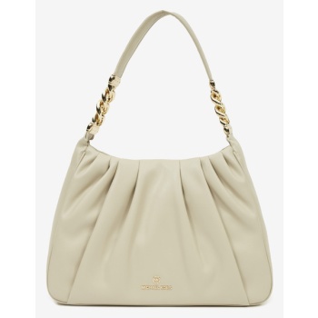 michael kors hannah handbag white outer part - 100% σε προσφορά