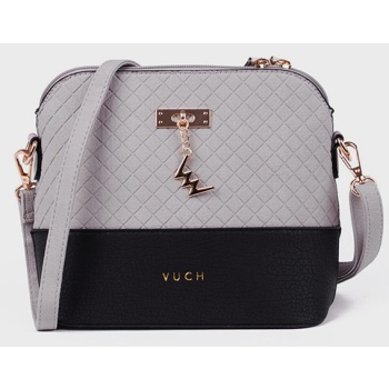 vuch cara carrie cross body bag grey outer part - 100%