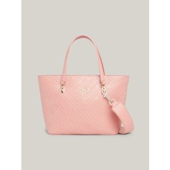 tommy hilfiger handbag pink 100% polyurethane σε προσφορά