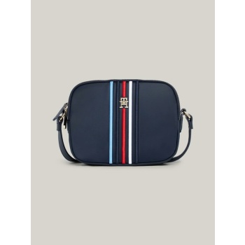 tommy hilfiger cross body bag blue 90% recycled nylon, 5% σε προσφορά