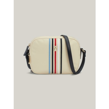 tommy hilfiger cross body bag white 90% recycled nylon, 5% σε προσφορά