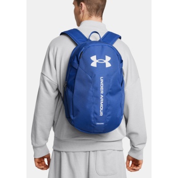 under armour ua hustle lite backpack blue 91% polyester, 9%