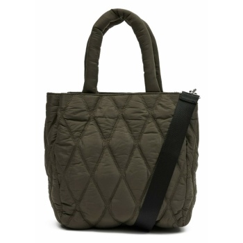 orsay handbag green outer part - polyamide; lining 