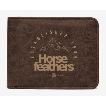 horsefeathers gord wallet brown 100% pu leather