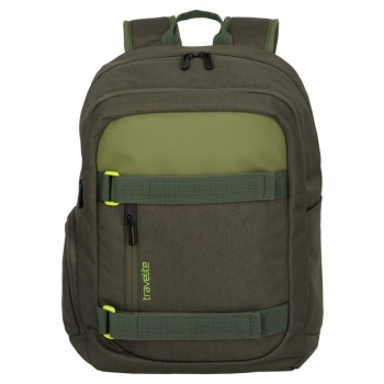 travelite pathway backpack strap olive backpack green