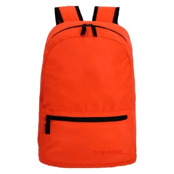 travelite foldable backpack orange backpack orange