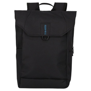 travelite pathway fold black backpack black