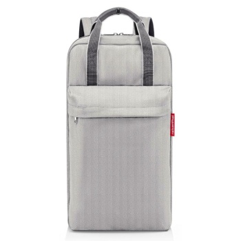 reisenthel allday m herringbone grey backpack grey