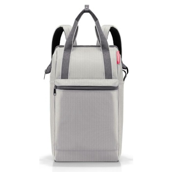 reisenthel allrounder r large herringbone grey backpack grey