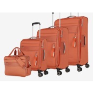 travelite miigo 4w s,m,l + bb copper/chutney set orange