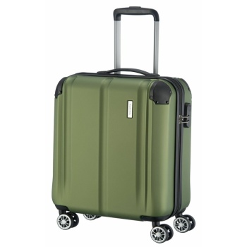 travelite city 4w s green suitcase green