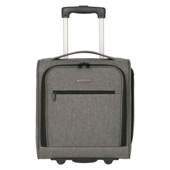 travelite cabin 2w underseater grey melange suitcase grey