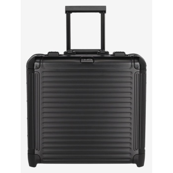 travelite next business wheeler black suitcase black