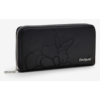 desigual keller fiona wallet black 100% polyurethane σε προσφορά