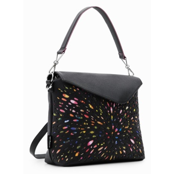 desigual blackwell jersey backpack black 100% polyurethane σε προσφορά