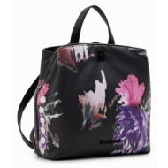 desigual spry sumy backpack black 100% polyurethane