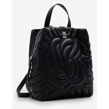 desigual curie sumy mini backpack black 100% polyurethane σε προσφορά