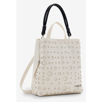 desigual bloomer sumy backpack white 100% polyurethane σε προσφορά