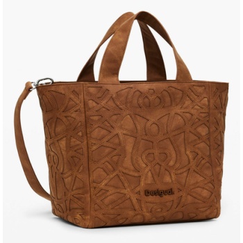 desigual oasis valdivia handbag brown 100% polyurethane σε προσφορά