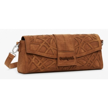 desigual oasis eden handbag brown 100% polyurethane σε προσφορά