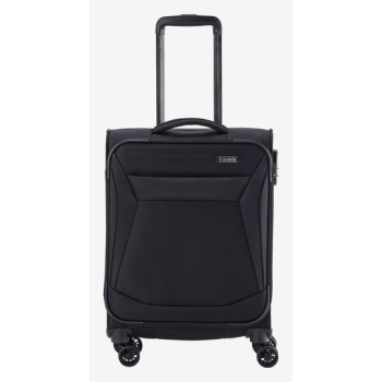 travelite chios s black suitcase black polyester