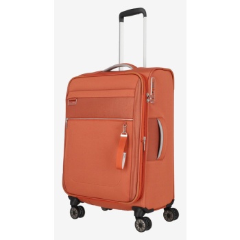 travelite miigo 4w m copper/chutney suitcase orange