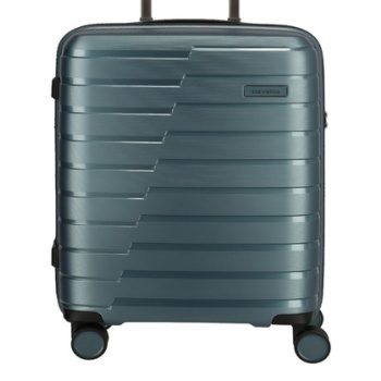 travelite air base s ice blue suitcase blue