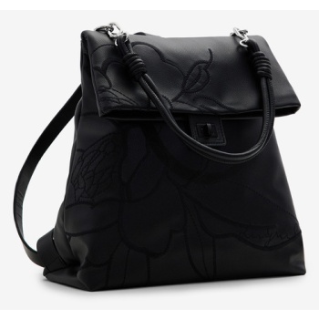 desigual keller hampton backpack black 100% polyurethane σε προσφορά