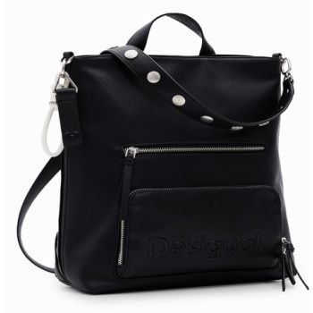 desigual backpack black 100% polyurethane σε προσφορά