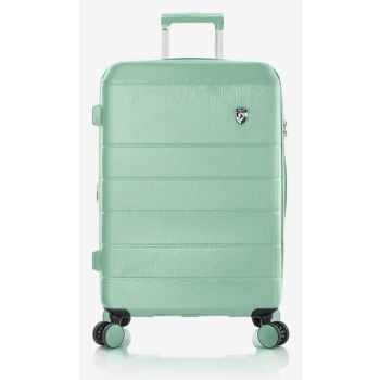 heys neo m suitcase green polycarbonate