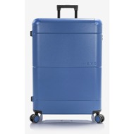 heys zen l royal blue suitcase blue polycarbonate