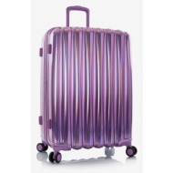 heys astro l suitcase violet polycarbonate