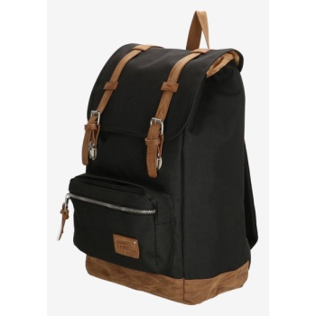 enrico benetti santiago 17` notebook 23 l black backpack