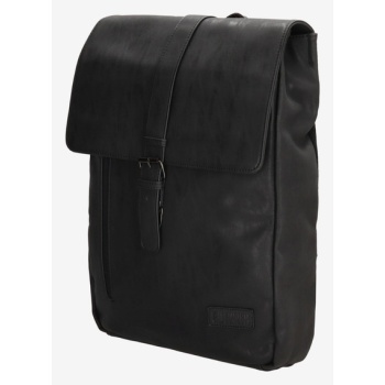 enrico benetti rotterdam 17` notebook black backpack black