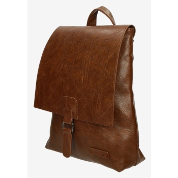 enrico benetti caen 66612 cognac backpack brown