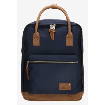 enrico benetti santiago notebook 17 l blue backpack blue