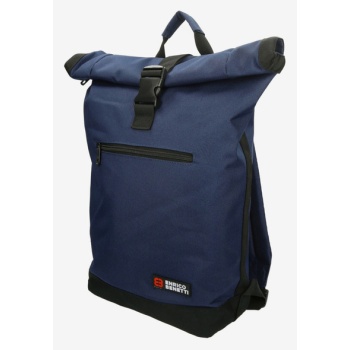 enrico benetti amsterdam notebook blue backpack blue