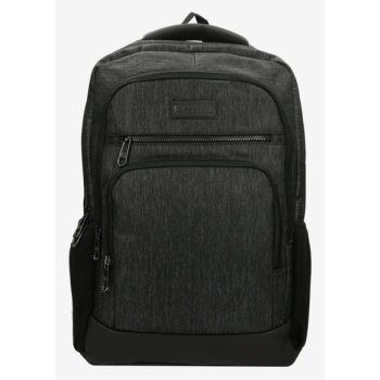 enrico benetti münchen notebook 21 l black backpack black