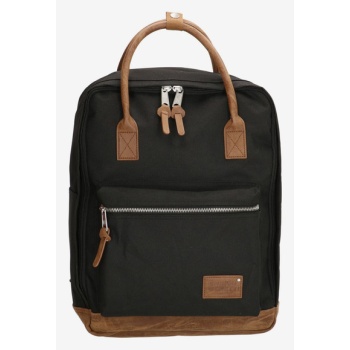 enrico benetti santiago notebook 17 l black backpack black