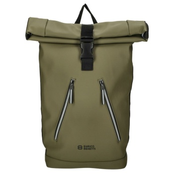 enrico benetti bergen 56003 olive backpack green